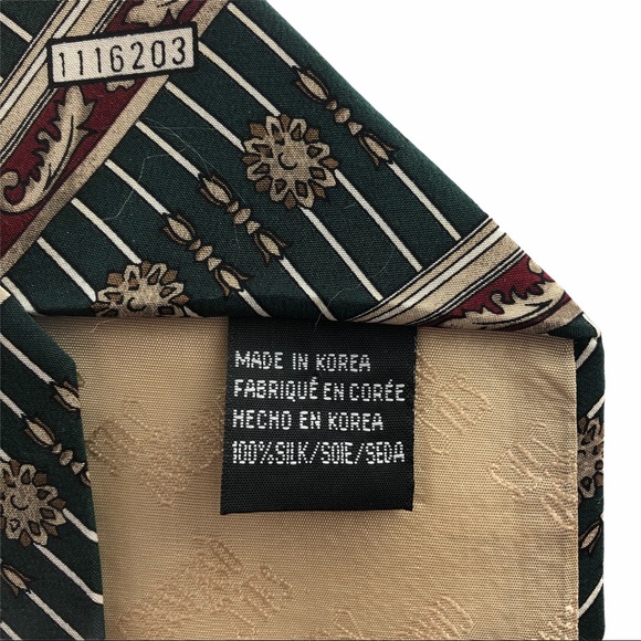 Consenso men’s tie 100% silk 4 inch wide - Picture 5 of 6